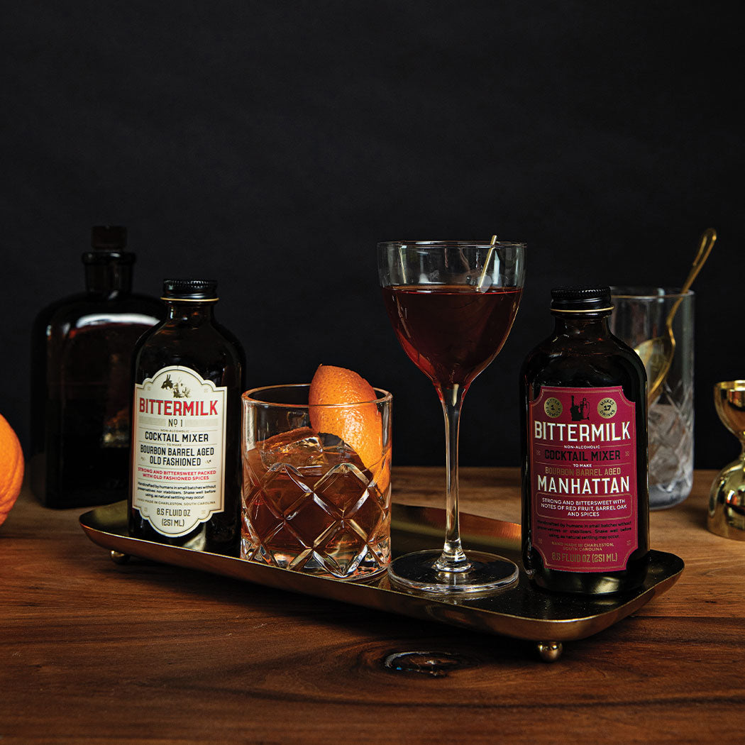 Bourbon Barrel Aged Manhattan Mixer