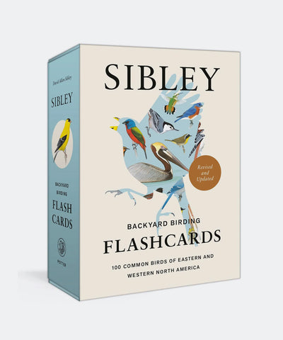 Sibley Backyard Bird Identification Flashcards