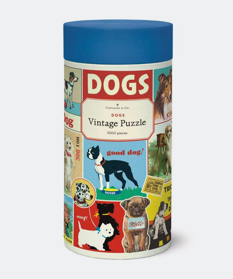 Dogs Vintage Puzzle