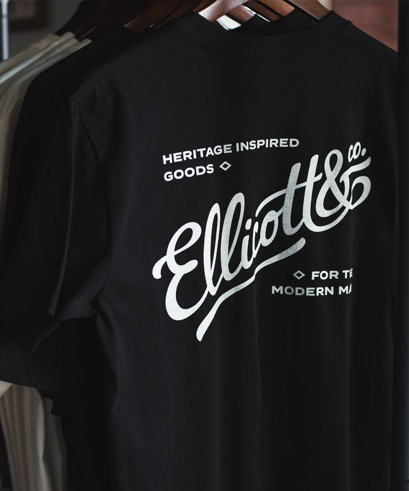 Ellicott Shop Tee in Black