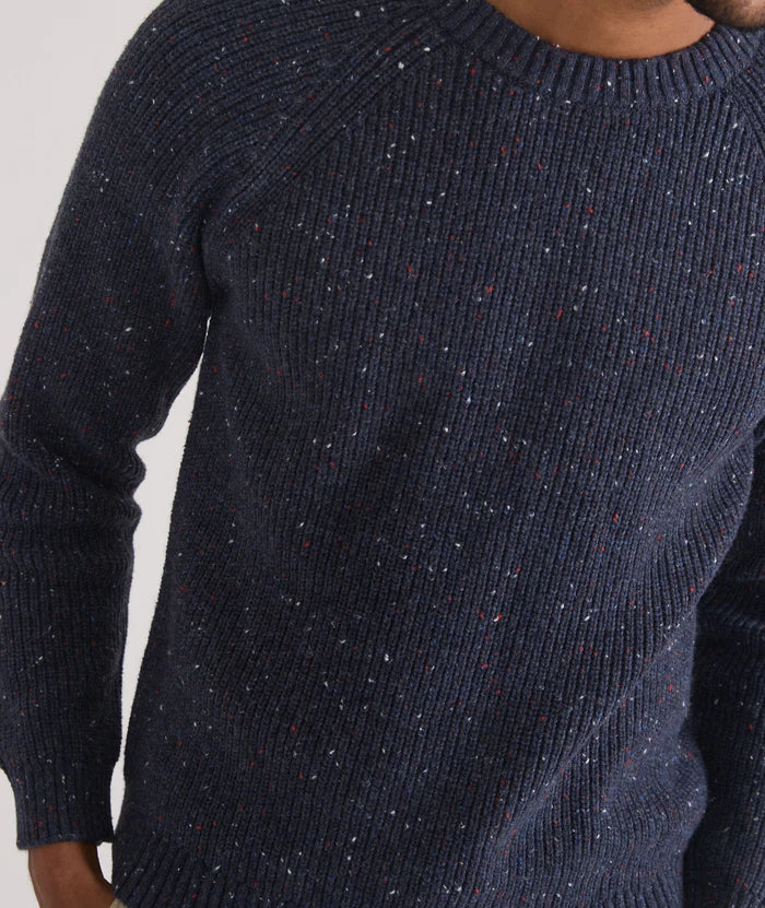 Coleman Crewneck Sweater in Navy