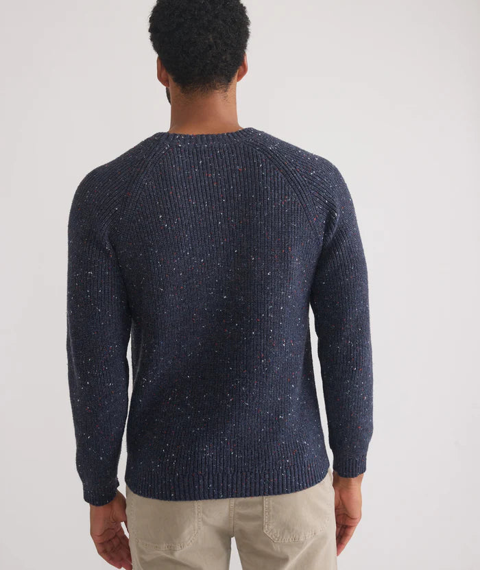 Coleman Crewneck Sweater in Navy