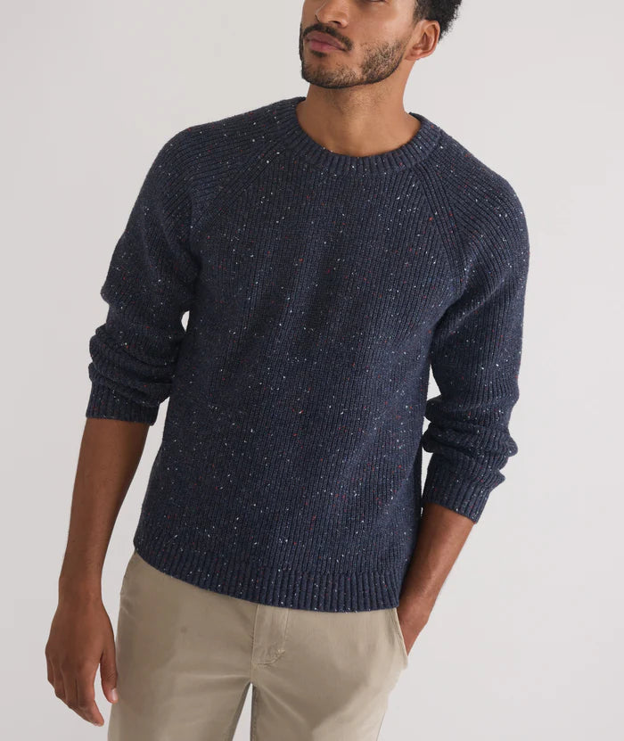 Coleman Crewneck Sweater in Navy