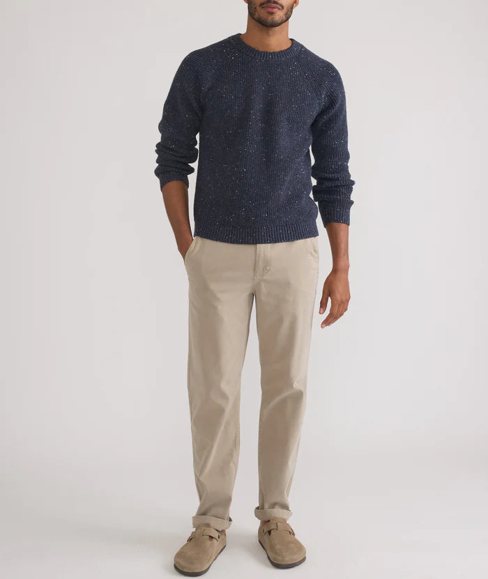 Coleman Crewneck Sweater in Navy