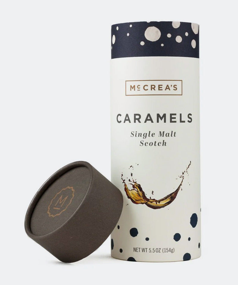 Single Malt Scotch Caramels Tall Tube