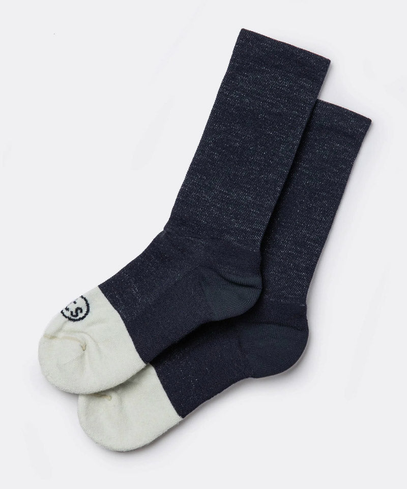 The Merino Sock in Navy