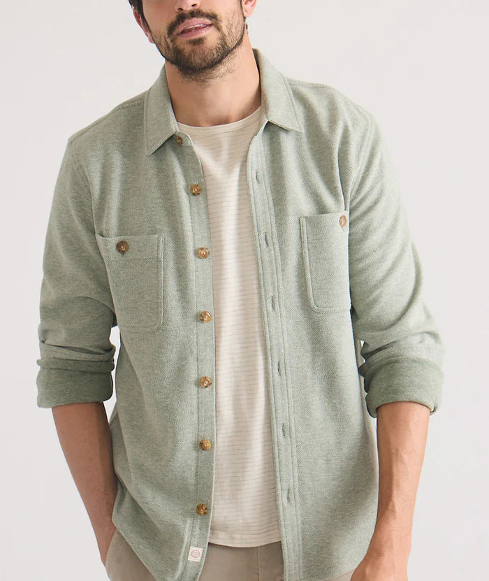 Pacifica Stretch Twill Shirt in Vetiver