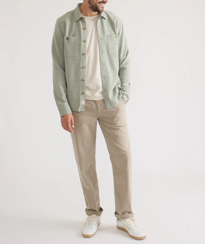 Pacifica Stretch Twill Shirt in Vetiver