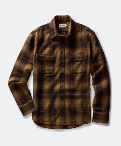 The Yosemite Shirt in Bonfire Plaid