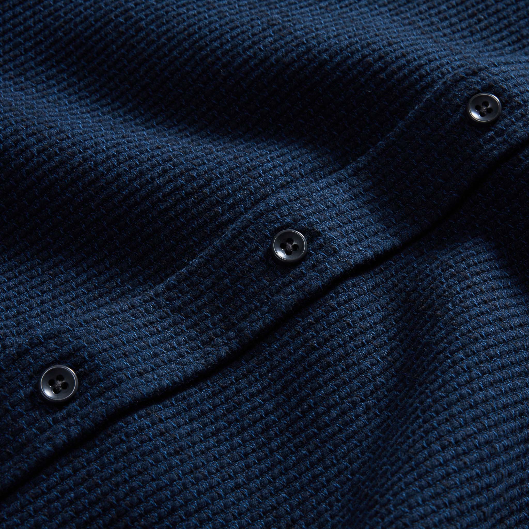 The Utility Shirt in Navy Sashiko