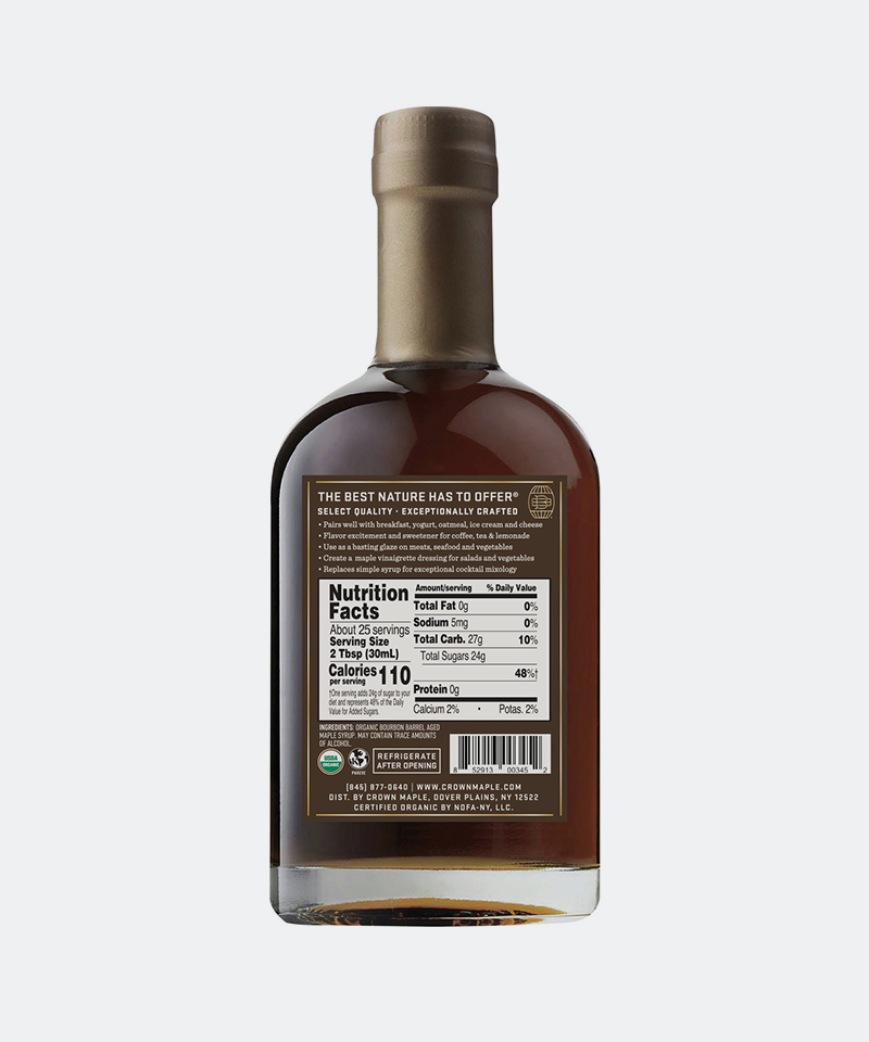 Bourbon Barrel Aged Maple Syrup