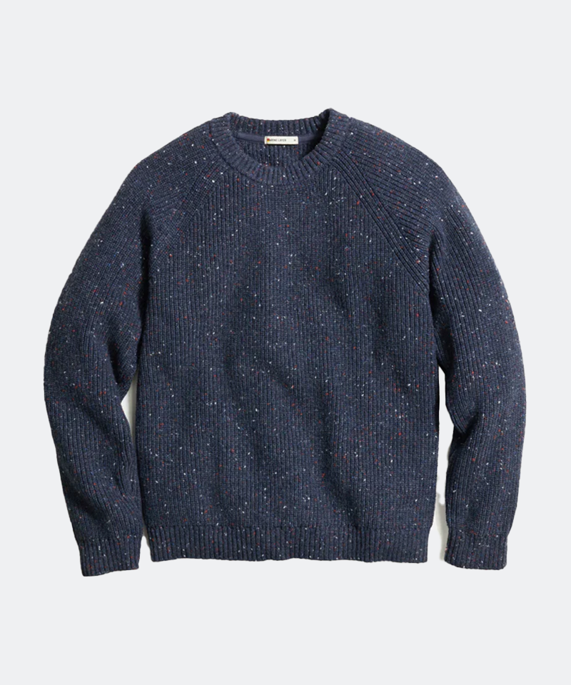 Coleman Crewneck Sweater in Navy