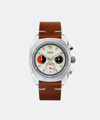 R1 USA Racing Chronograph in Cream 38mm