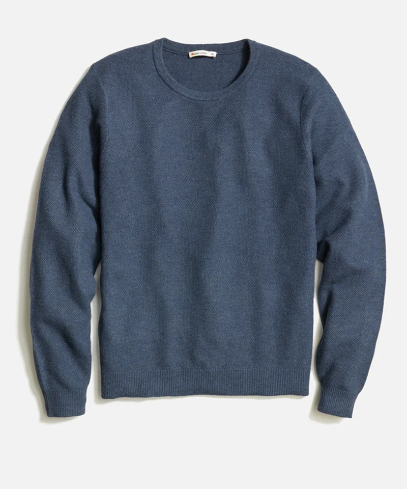 Sweater Tee in Dark Indigo