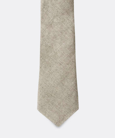 The Cinnamon Kiwi Linen Tie